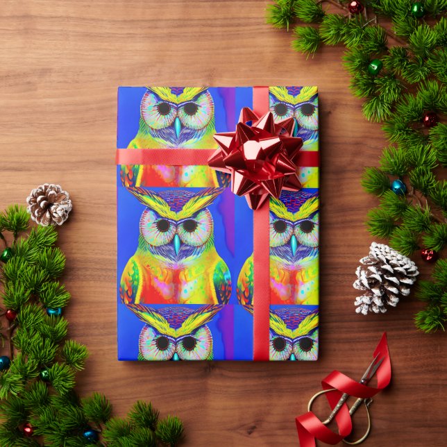 UGGLA ART CHRISTMAS PRESENTPAPPER (Julgåva)