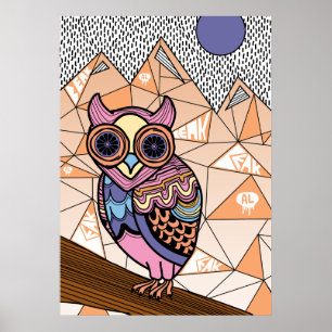 Uggla Art Print Poster
