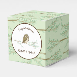 Uggla Baby Shower Woodland Presentaskar