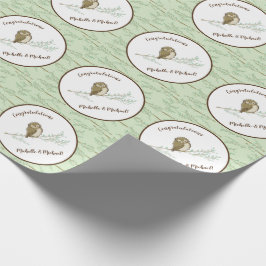 Uggla Baby Shower Woodland Presentpapper