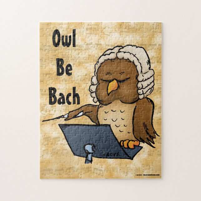 Uggla be Bach Pussel (Vertikal)
