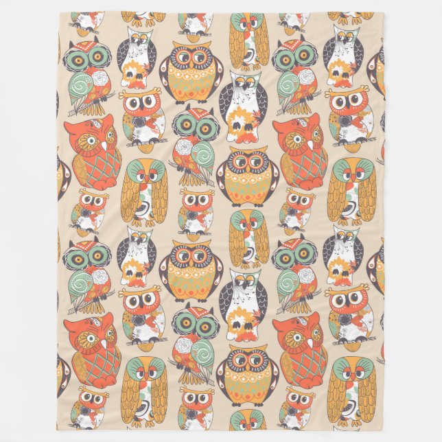 Uggla BE Collection Fleece Blanket (Framsidan)