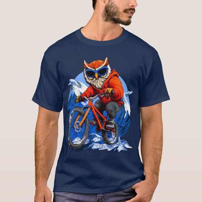 Uggla Bike T-Shirt (Framsida)