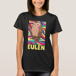 Uggla Birds Ornitholog Biology Biolog Night Cu T Shirt