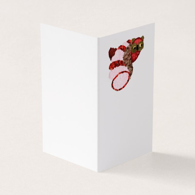 Uggla-Bok-Affärskortet Visitkort (Utsida)