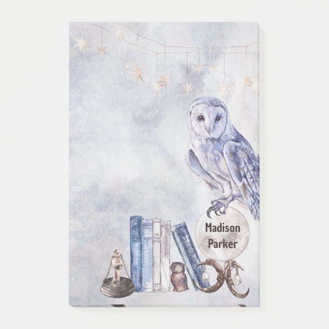 UGGLA & BOKAR POST-IT BLOCK (Framsida)