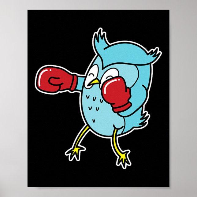 Uggla Boxing Poster (Framsidan)