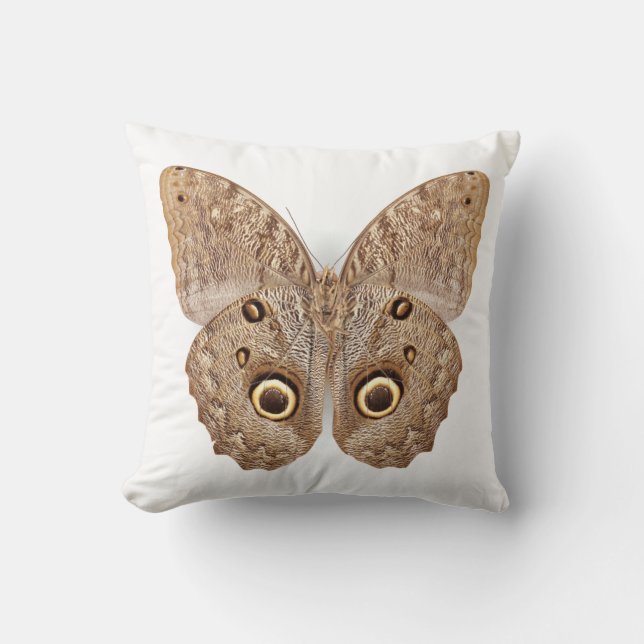 Uggla Butterfly Kudde (Framsida)