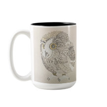 Uggla Calligraphy Mugg