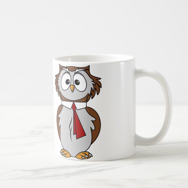 Uggla Classic White Mugg (Höger)