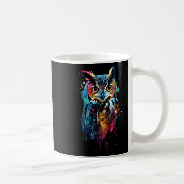 Uggla Colorful Kaffemugg (Höger)