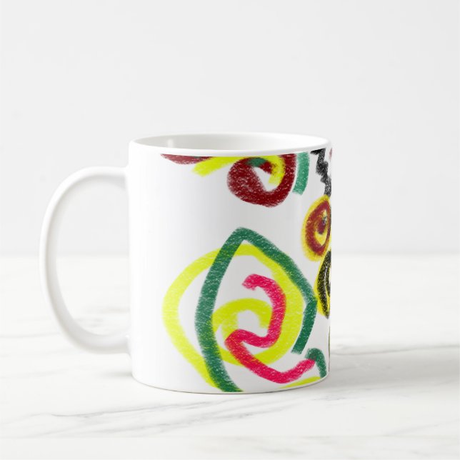 Uggla coola kärlek, det kaffemugg (Vänster)