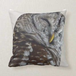 Uggla dekorativ kudde