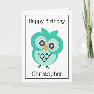 Uggla Design Birthday Kort