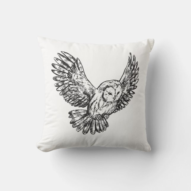 Uggla Design Dekorativ kudde (Framsida)