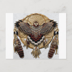 Uggla Dream Catcher Vykort