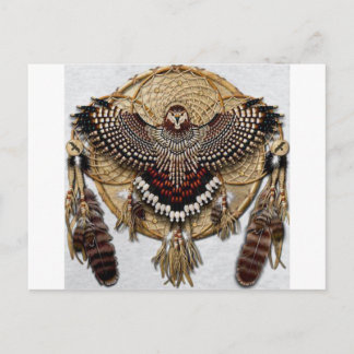 Uggla Dream Catcher Vykort