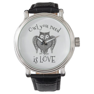Uggla du behöver armbandsur