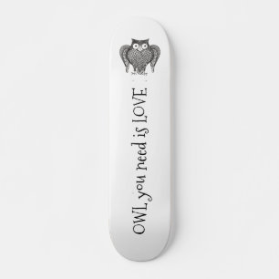 Uggla du behöver skateboard bräda 20 cm