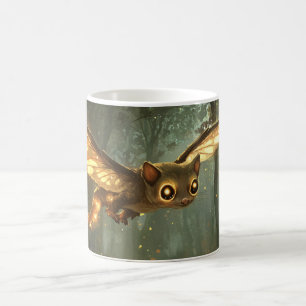 Uggla eller fladdermus kaffemugg