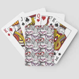 Uggla Eyeglasses Mönster Casinokort
