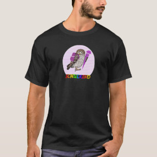 Uggla-fågelns första dag i första Klass--skolan T Shirt