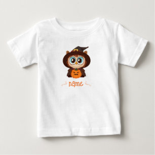 Uggla/fall/höst/Halloween/pumpa T Shirt