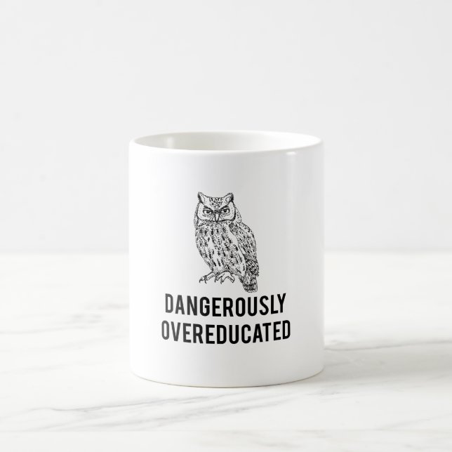 uggla farligt overeducated kaffemugg (Center)