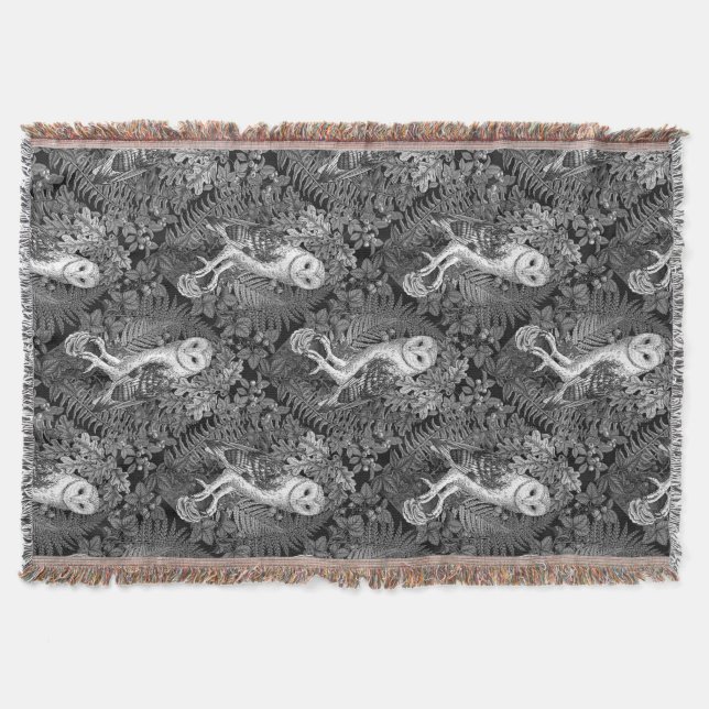 Uggla, ferner, ek och bär 4 filt (Framsidan)