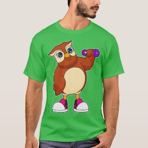 Uggla Fitness Dumbbell T Shirt