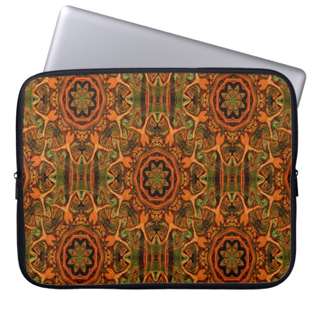 Uggla & Flowers..... Laptop Fodral (Framsidan)