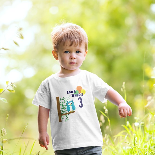 Uggla födelsedag t shirt (Skapare uppladdad)