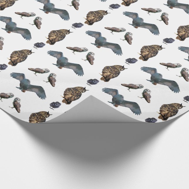 Uggla Frenzy Presentpapper (välj färg) (Hörn)