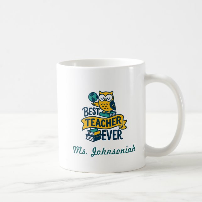 Uggla ft. Böcker & Globus Bästa Läraren Någonsin Kaffemugg (Höger)