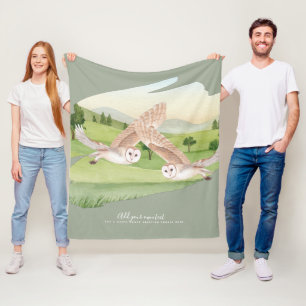 UGGLA GIFTS - PERSONLIG FLEECEFILT