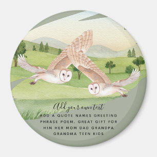 UGGLA GIFTS - Personlig Magnet
