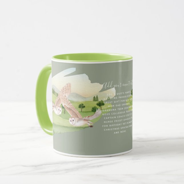 UGGLA GIFTS - PERSONLIG MUGG (Framsida vänster)