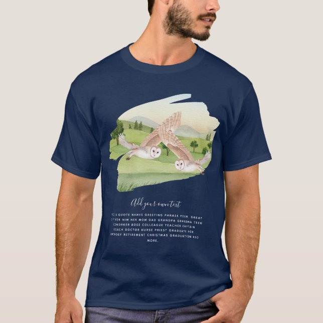 UGGLA GIFTS - PERSONLIG T SHIRT (Framsida)