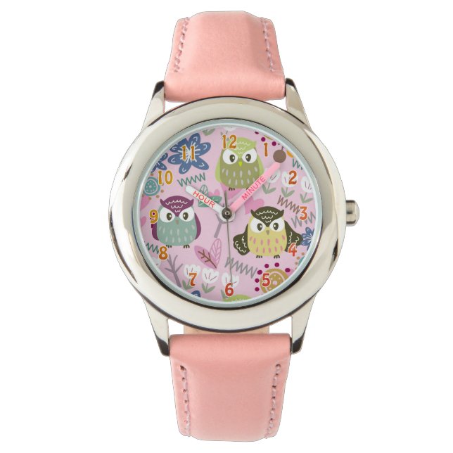 Uggla Girl eWatch Watch Watch Armbandsur (Framsida)