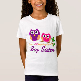 Uggla gissning som går att vara en storasyster tee shirt