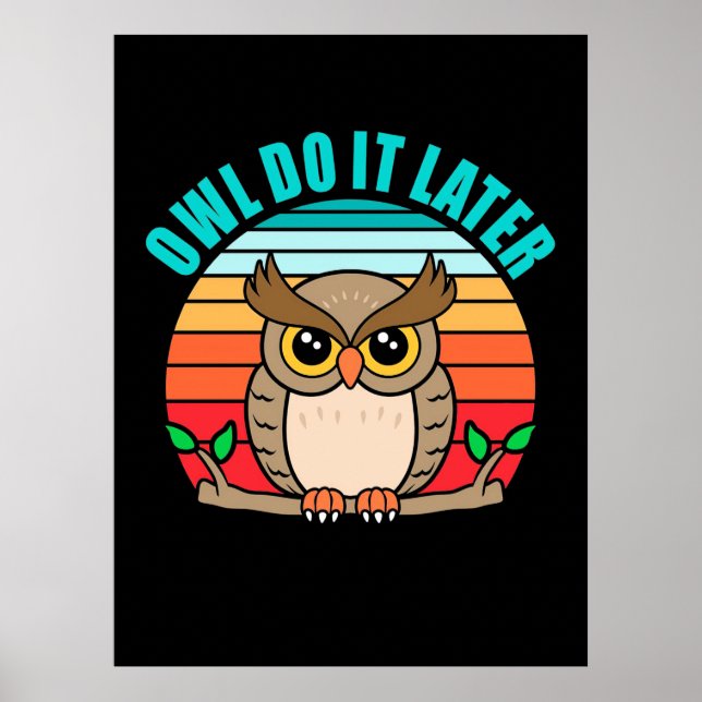 Uggla gör det senare poster (Framsidan)
