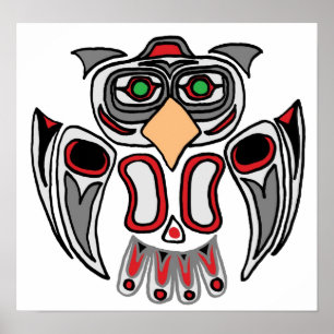 Uggla ,Haida Poster