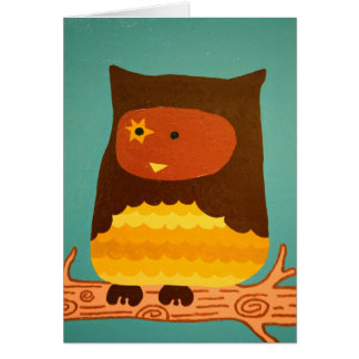 uggla hälsningskort