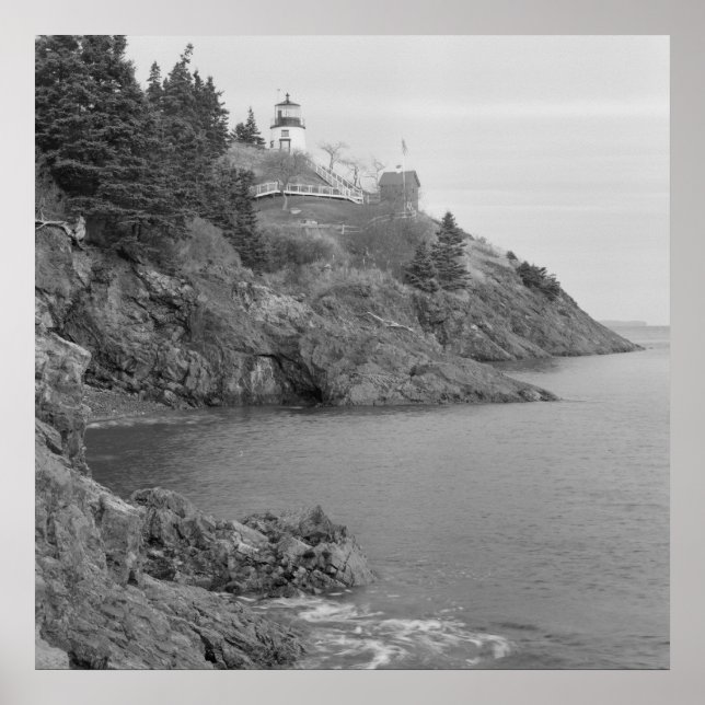 Uggla Head Light Station Poster (Framsidan)