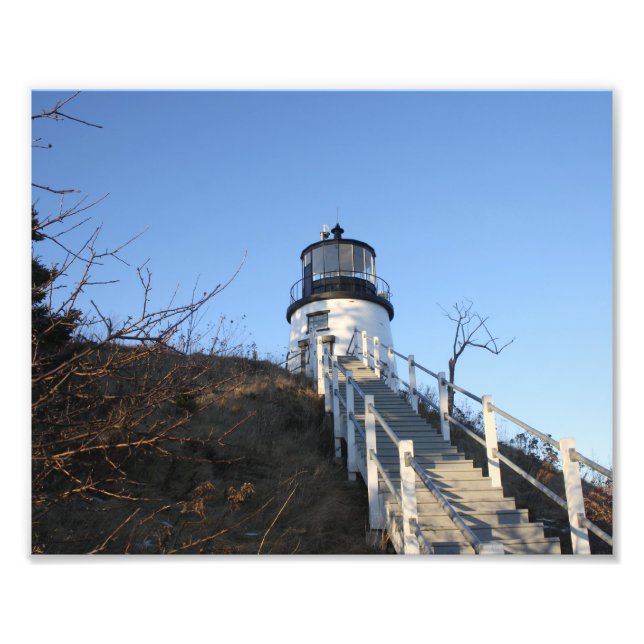 Uggla Head Lighthouse 2 Fototryck (Framsidan)