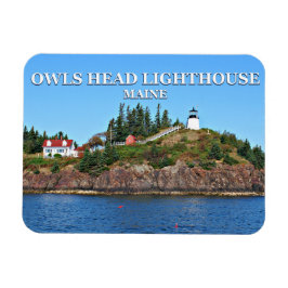Uggla Head Lighthouse, Maine Photo Magnet