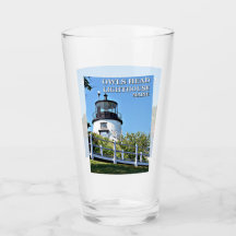 Uggla Head Lighthouse, Maine Pint Glass
