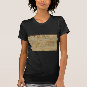 Uggla Hieroglyph Detail, Hatshepsut Temple, Egypte T Shirt