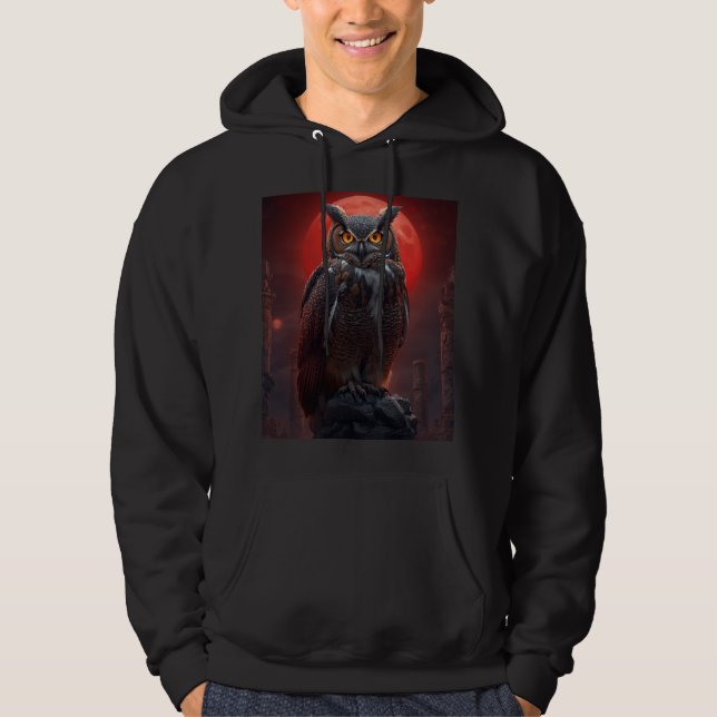 uggla hoodie (Framsida)