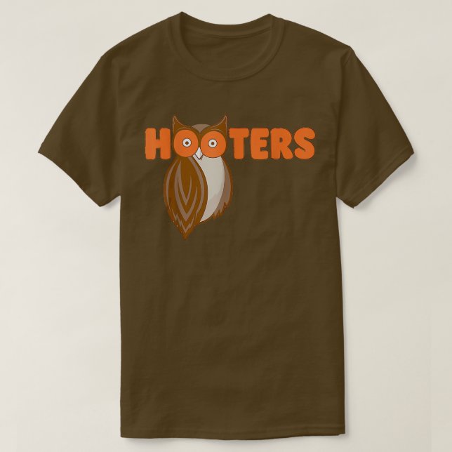 Uggla Hooters T Shirt (Design framsida)